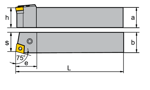 Резец токарный PCBNR/L