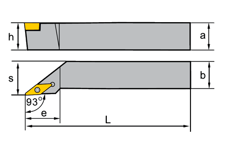 Резец токарный SVHBR/L